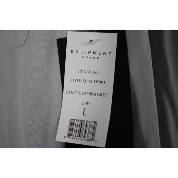 Equipment Homme Mens Large Silk Flowy Button Up Shirt NEW RARE N1338 - Picture 3 of 5